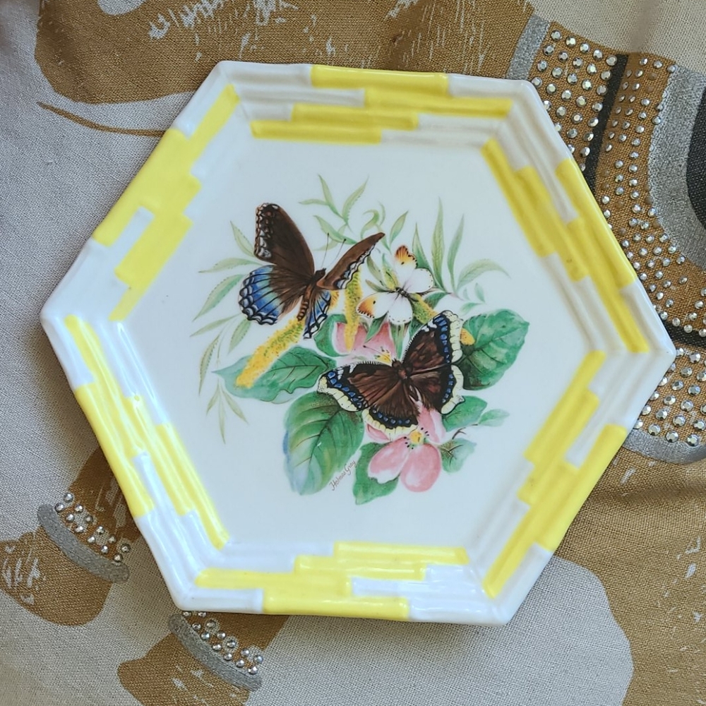Vintage trinket plate